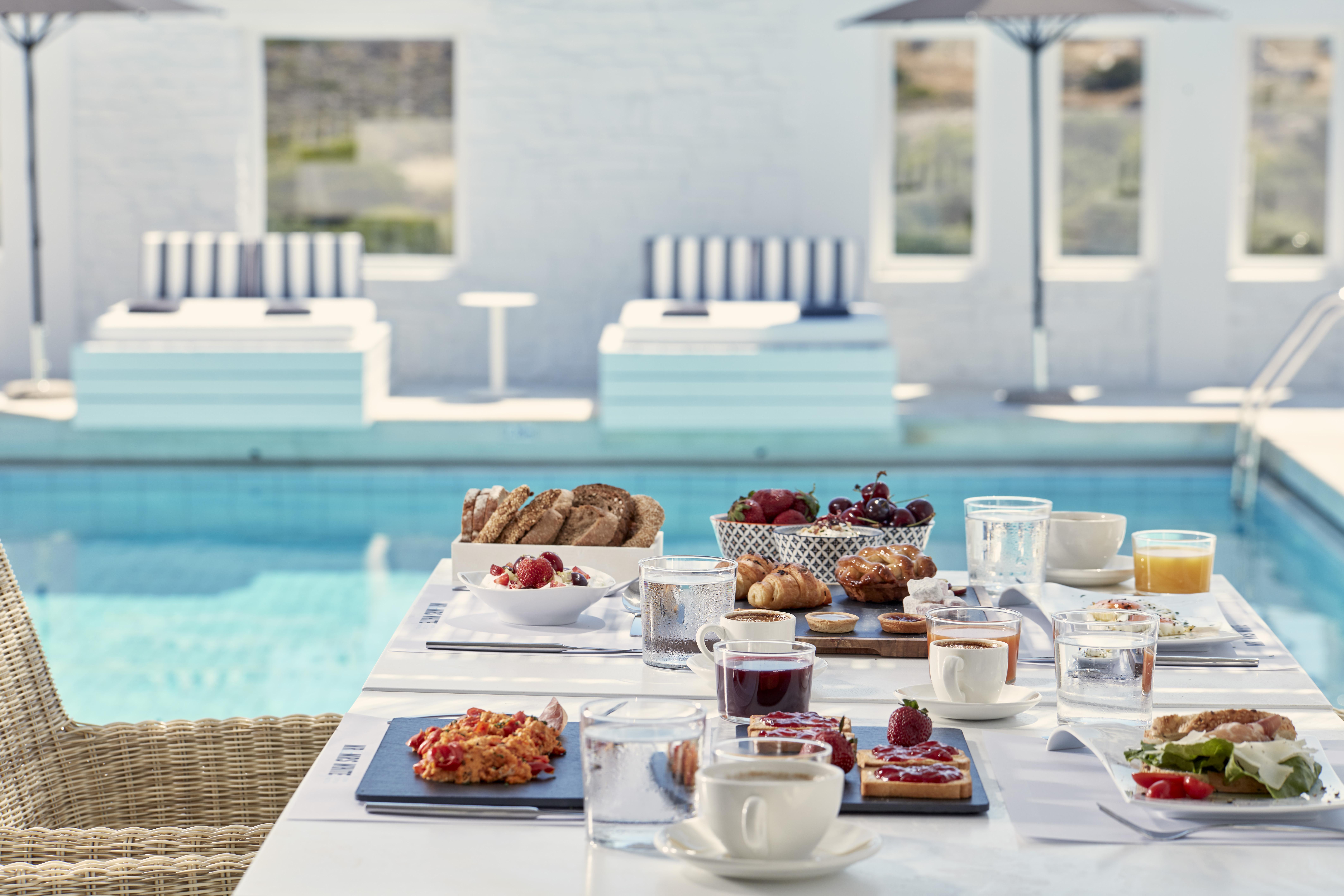فندق Mr And Mrs White Paros ناوسا المظهر الخارجي الصورة