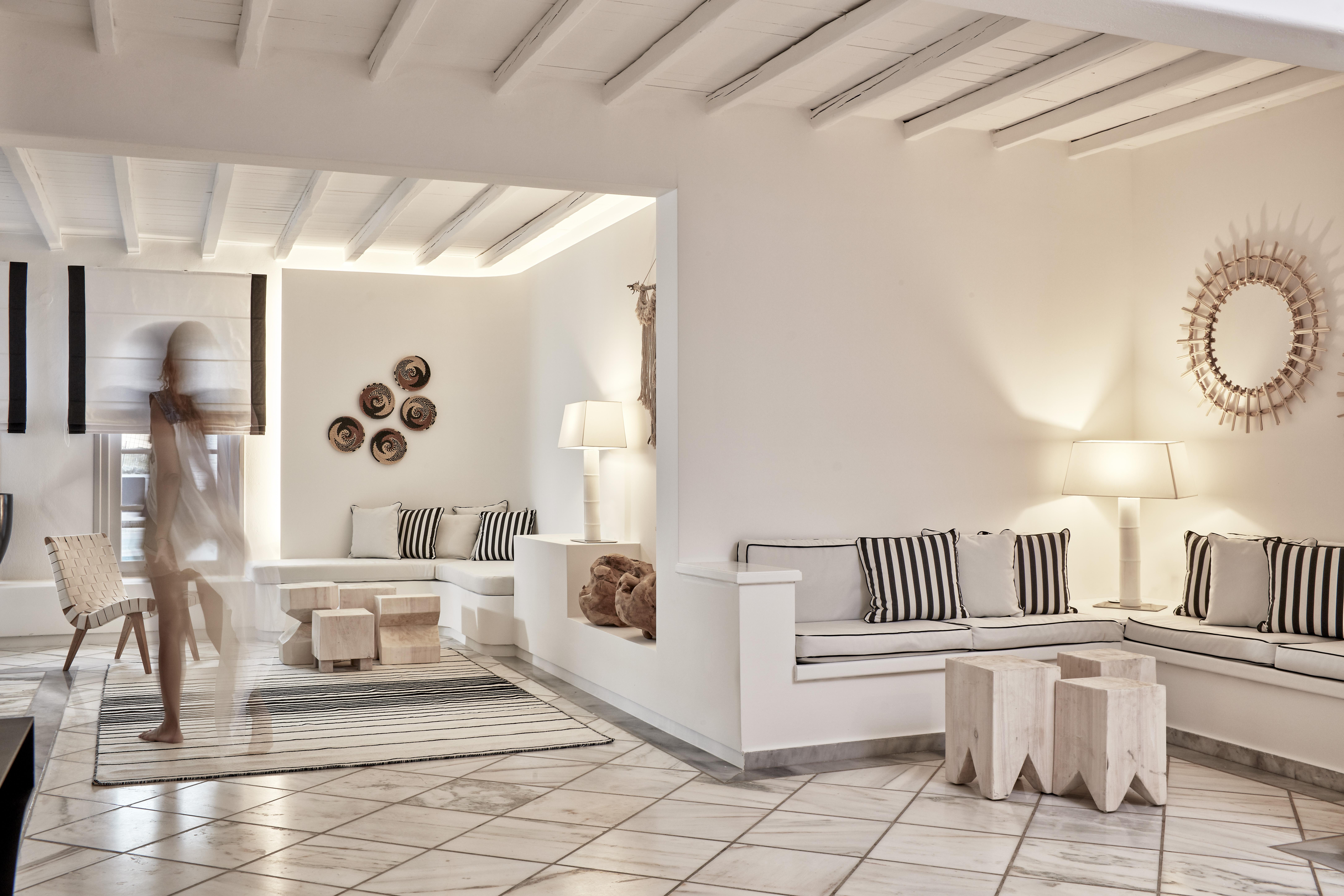 فندق Mr And Mrs White Paros ناوسا المظهر الخارجي الصورة