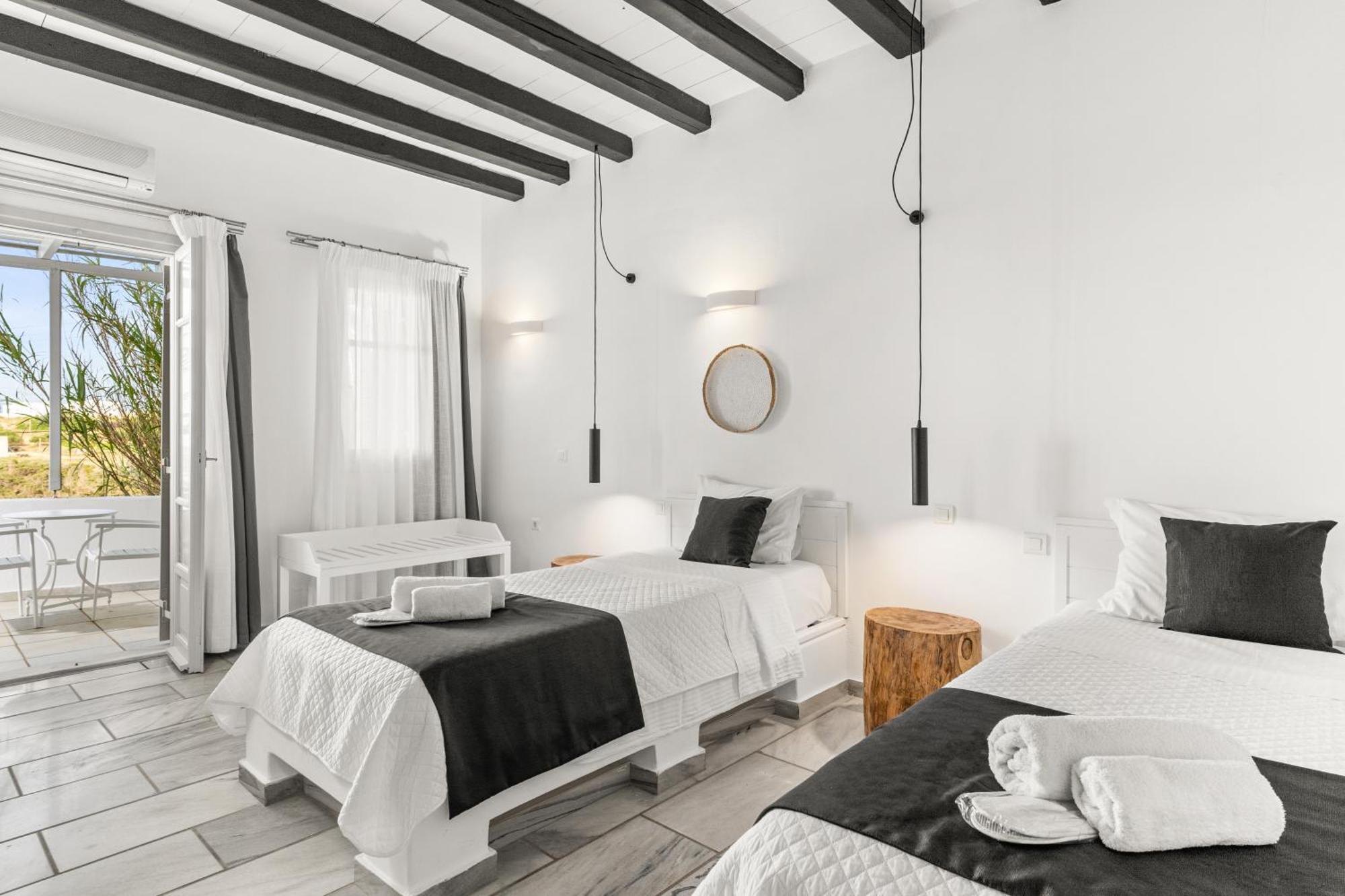 فندق Mr And Mrs White Paros ناوسا المظهر الخارجي الصورة